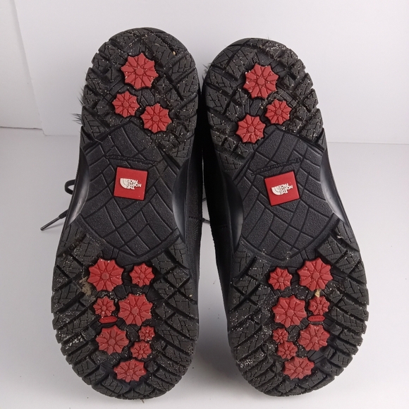 The North Face Boots Womens 6.5 Nuptse Purna Black Winter Insulated Mid Calf - Picture 7 of 8